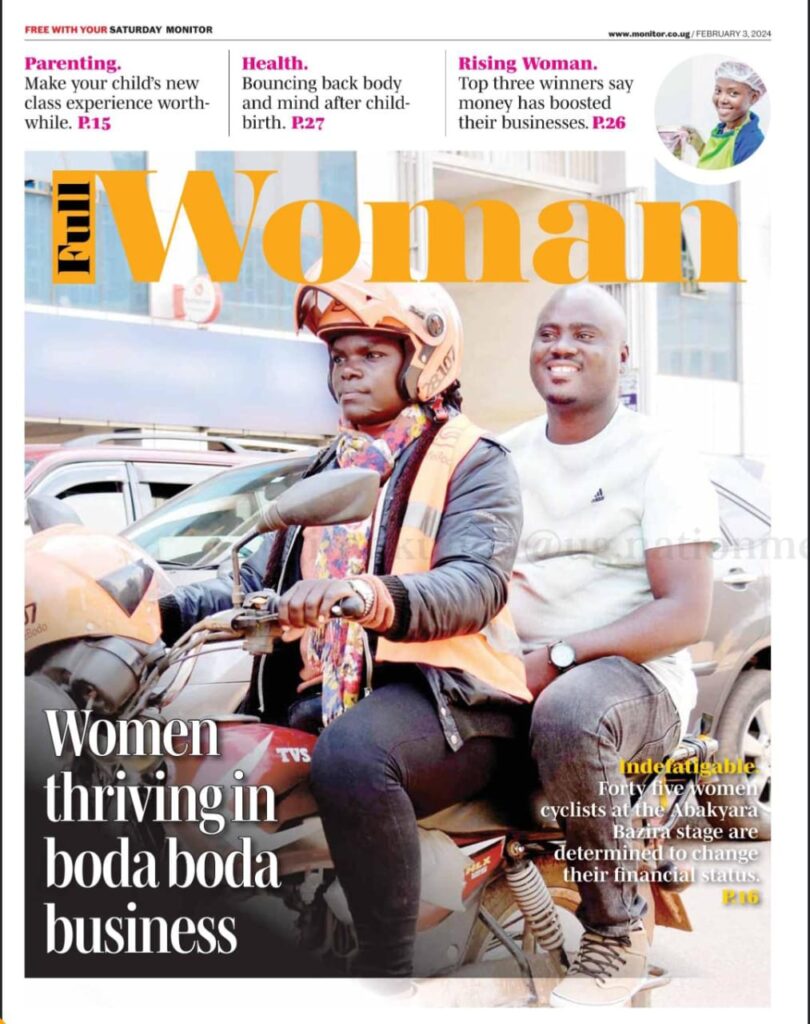 Women thriving in boda boda business